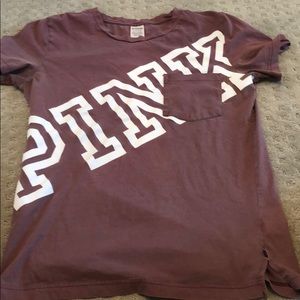 Pink Victoria secret long sleeve tee
